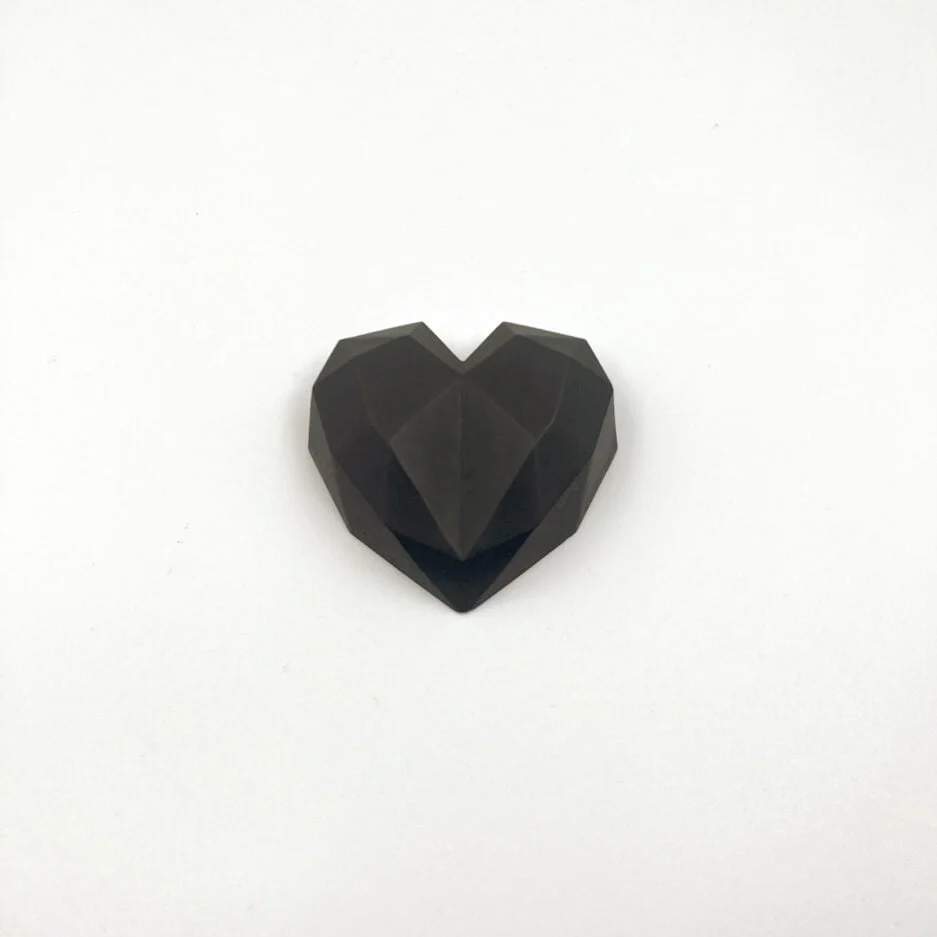 Valentine's hearts Black